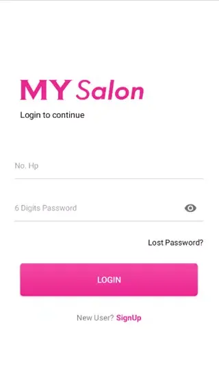My Salon Indonesia スクリーンショット