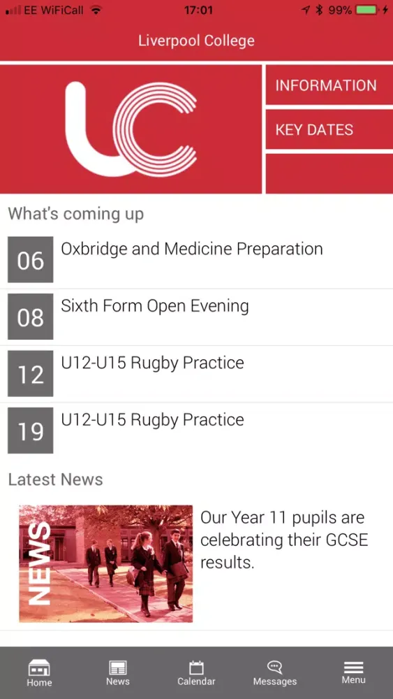 Liverpool College Screenshots