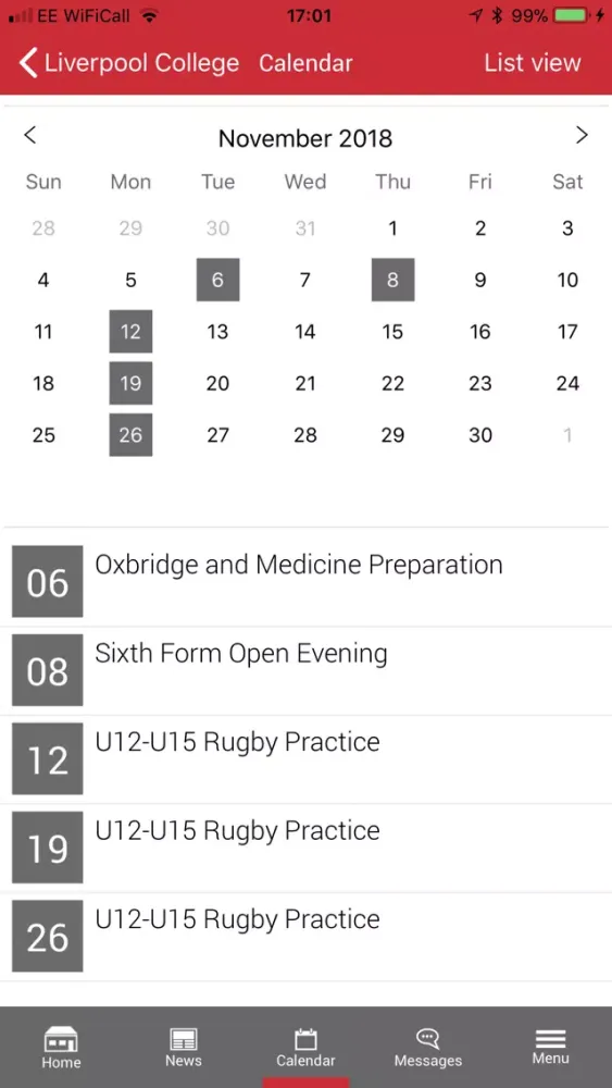 Liverpool College Screenshots