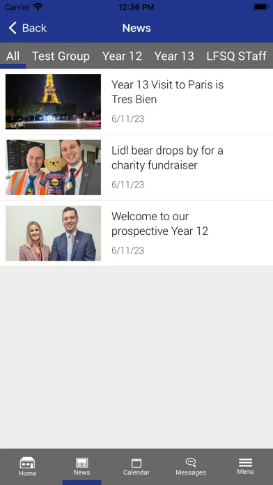 Tamworth Sixth Screenshots