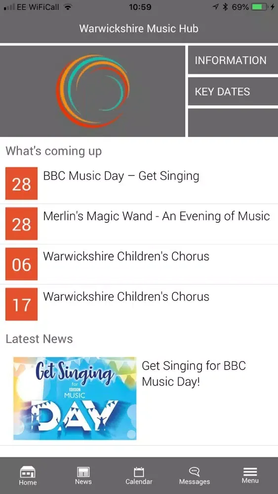 Warwickshire Music স্ক্রিনশট