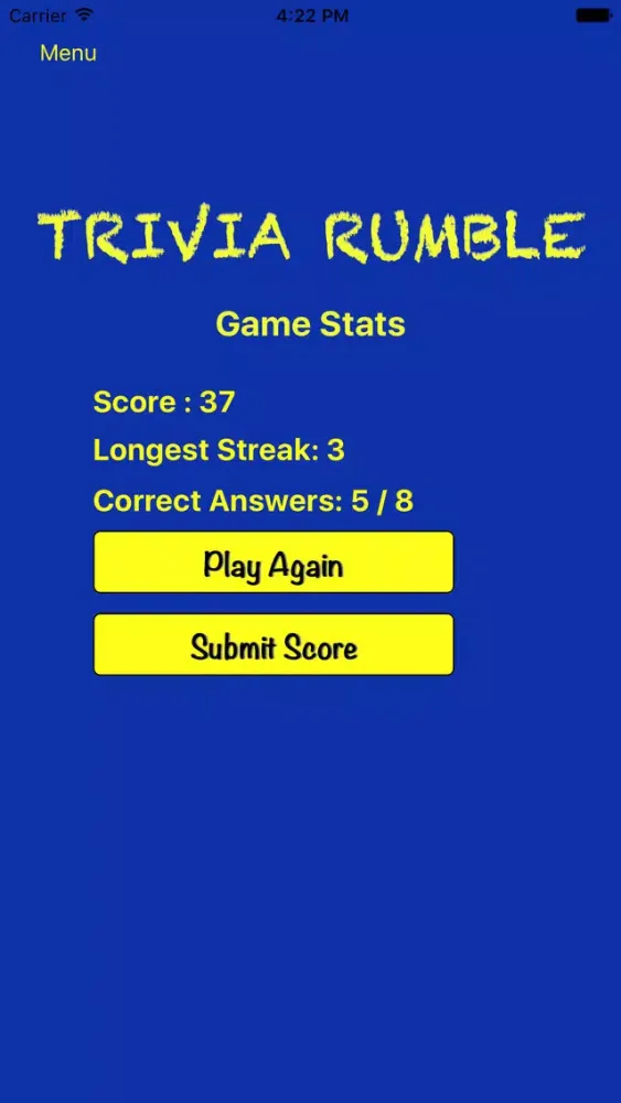 Trivia Rumble স্ক্রিনশট