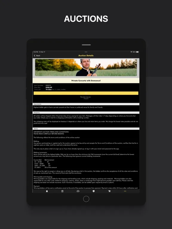 Emmanuel Vukovich Official App iPad  Screenshots