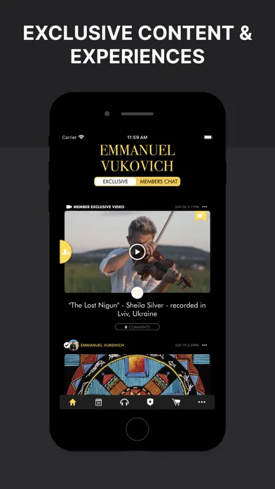 Emmanuel Vukovich Official App Screenshots