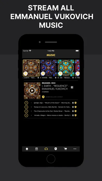 Emmanuel Vukovich Official App Screenshots