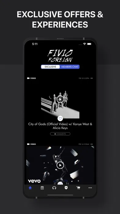 Fivio Foreign - Official App स्क्रीनशॉट