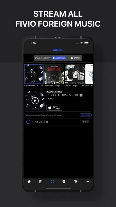 Fivio Foreign - Official App स्क्रीनशॉट