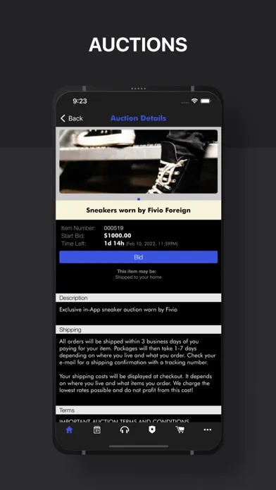 Fivio Foreign - Official App स्क्रीनशॉट