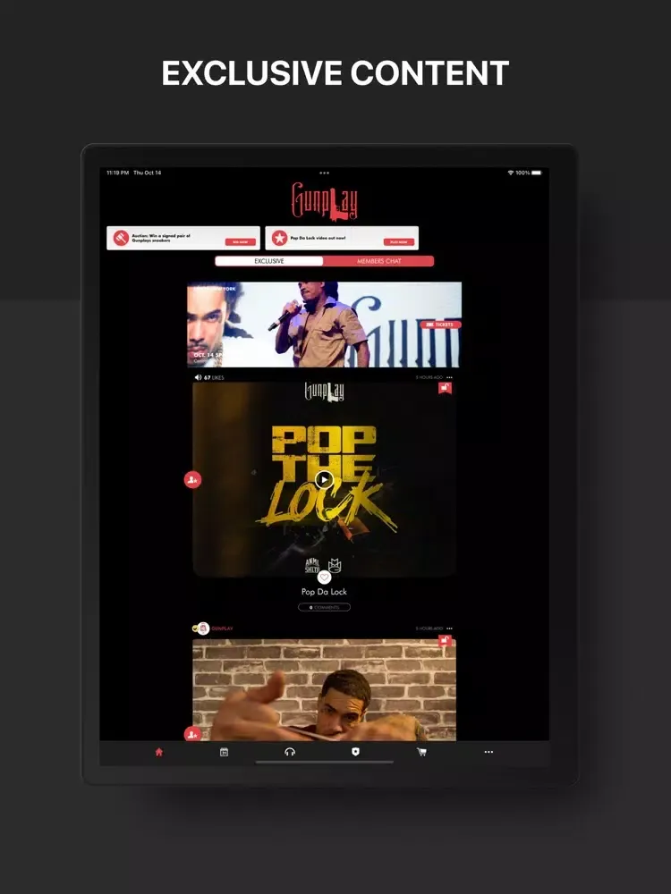 Capturas de pantalla de Gunplay - Official App iPad 