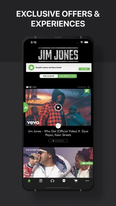 Jim Jones - Official App Screenshots