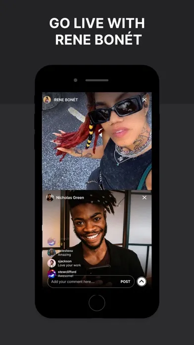Capturas de pantalla de Rene Bonét - Official App