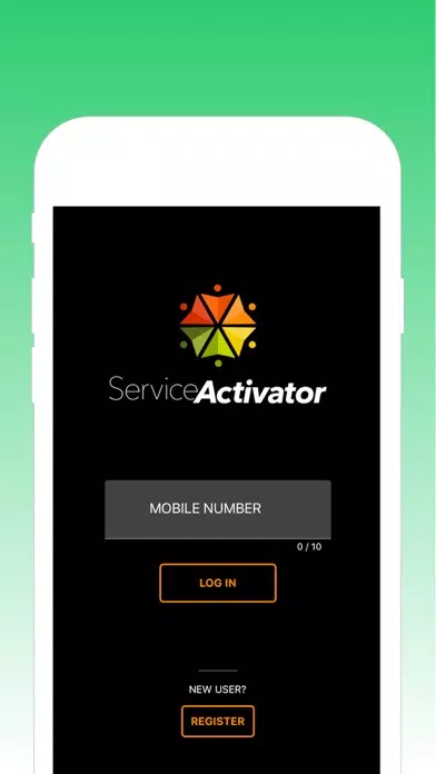 ภาพหน้าจอของ Service Activator