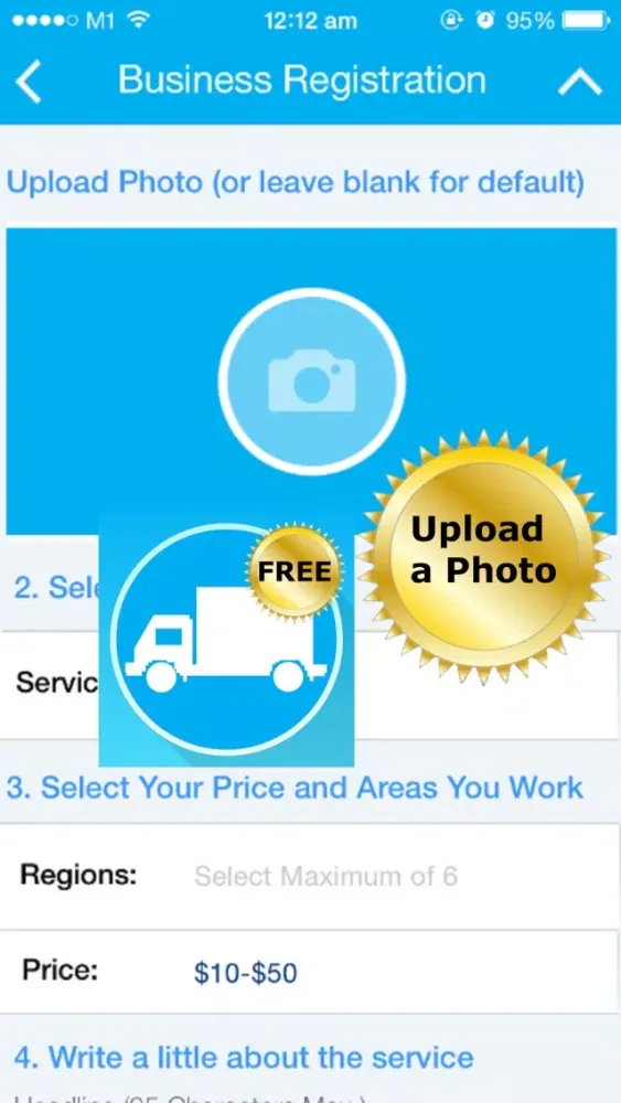 Mover Companies 搬运公司 Van Transport Singapore myServices سکرین شاٹس
