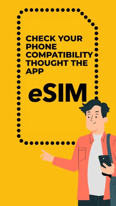 Screenshot di UPeSIM: eSIM prepaid card