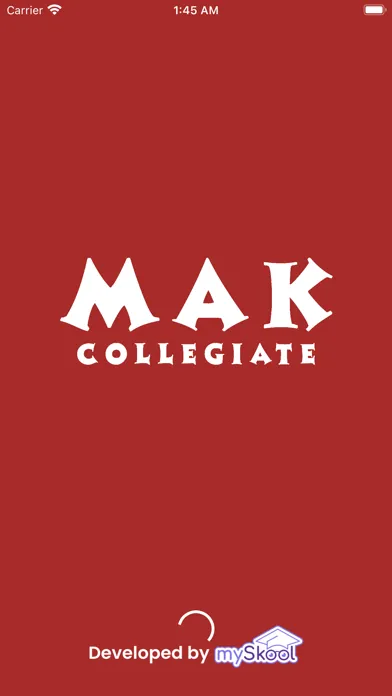 Tangkapan layar MAK Collegiate
