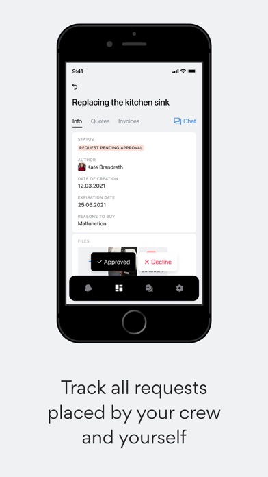 Zrzuty ekranu MyOcean CrewApp