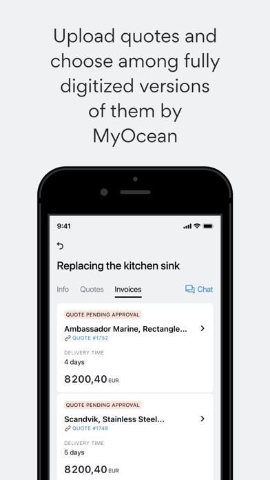 Zrzuty ekranu MyOcean CrewApp