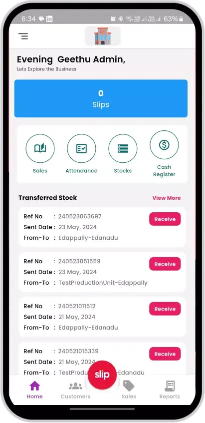 Slip Screenshots