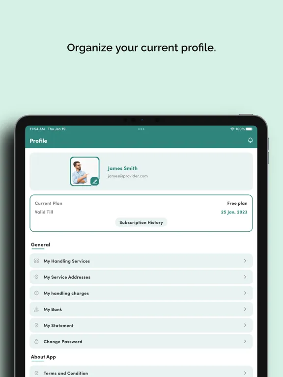 صور My Smart App Provider iPad 