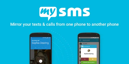 Capturas de tela do Forward SMS texting w/ 2phones