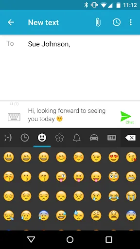 Capturas de tela do Forward SMS texting w/ 2phones