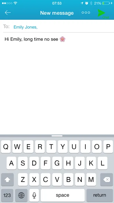Forward SMS texting w/ 2phones Screenshots