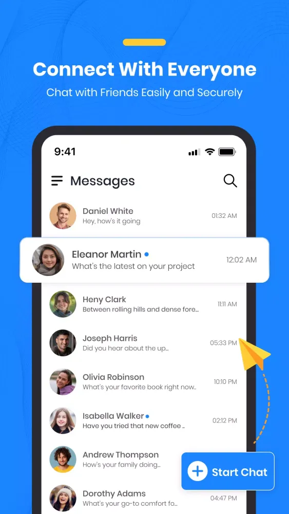 Messages سکرین شاٹس