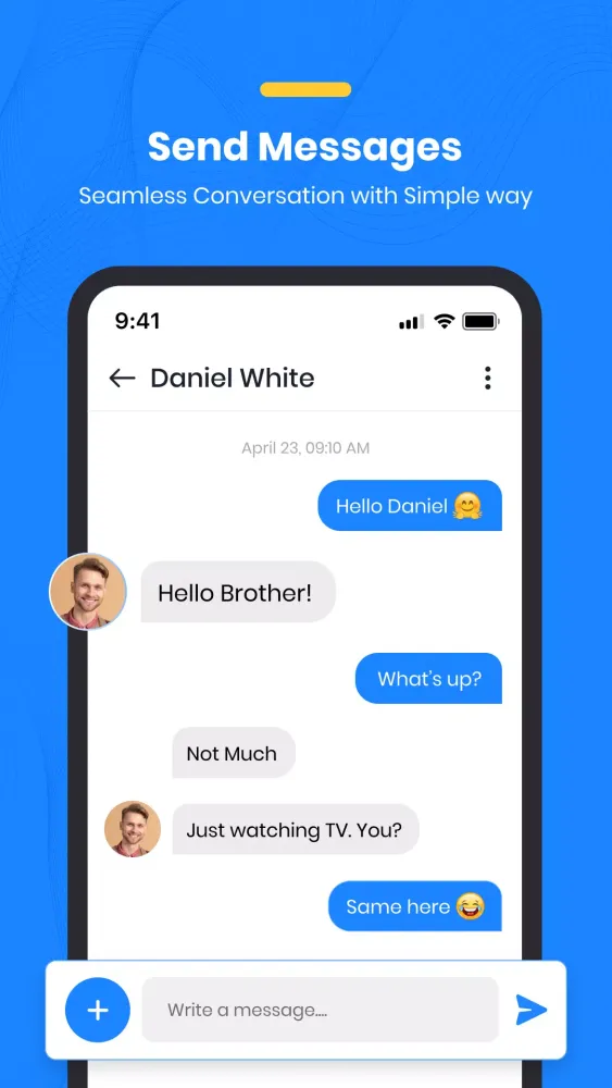 Messages سکرین شاٹس