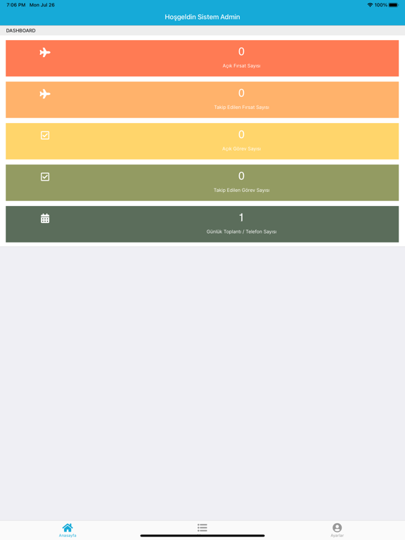 Mysoft CRM iPad  Screenshots