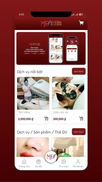 Minh Đan Beauty Ekran Görüntüleri