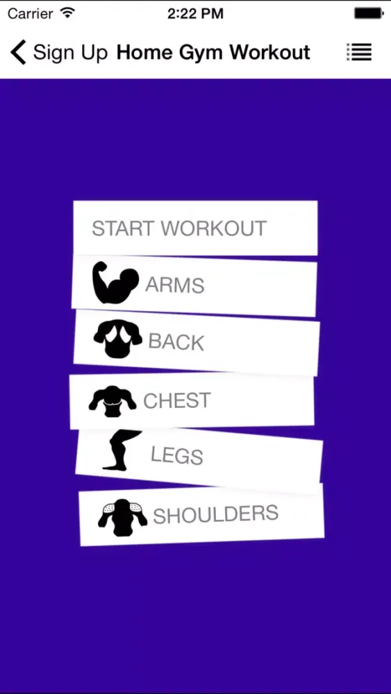 Скриншоты Home Gym Clips - HD Video Workouts