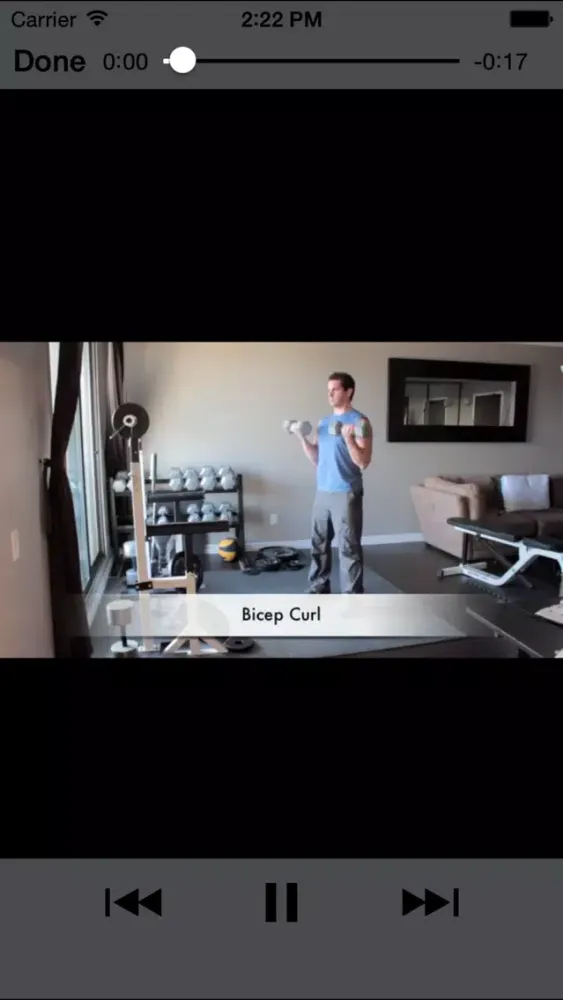 Скриншоты Home Gym Clips - HD Video Workouts