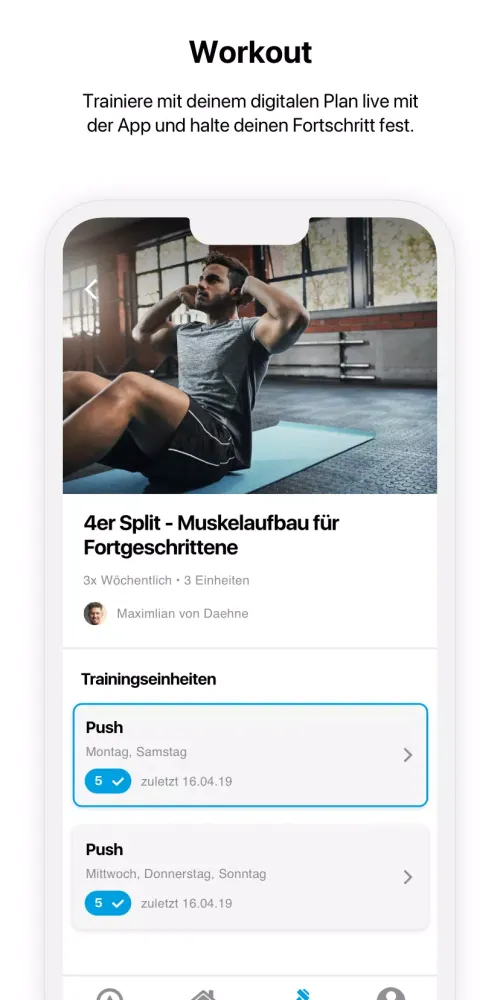 beneFit Fitness Screenshots