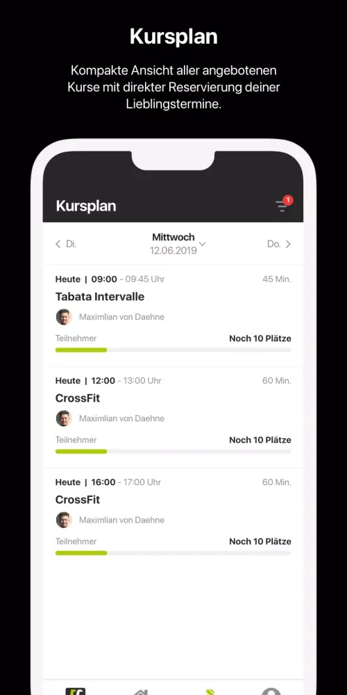 EF Digital Screenshots