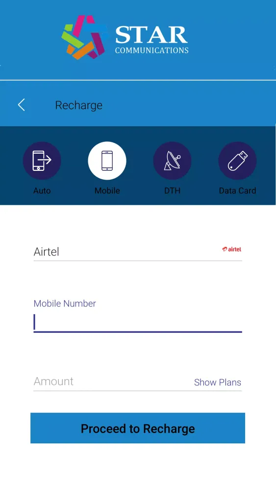 StarEC-Recharge,AEPS,Bills Screenshots