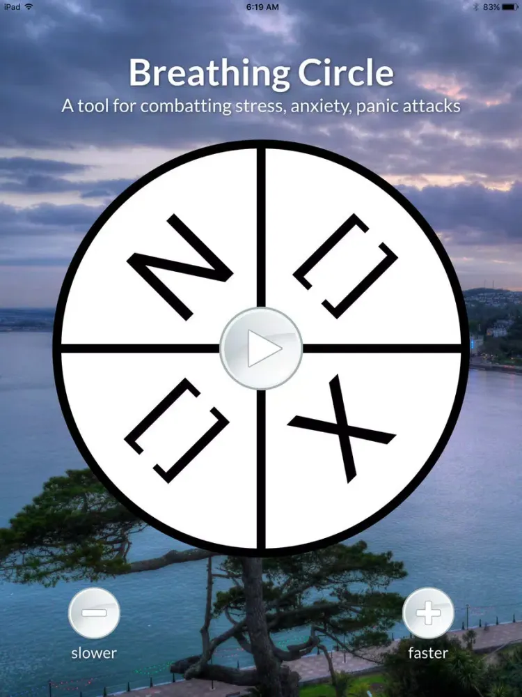 Breathing Circle iPad  スクリーンショット