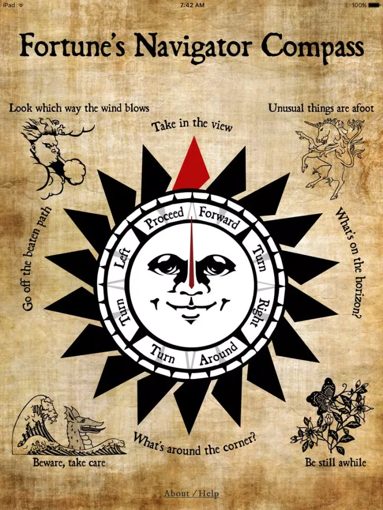صور Fortune's Navigator Compass iPad 