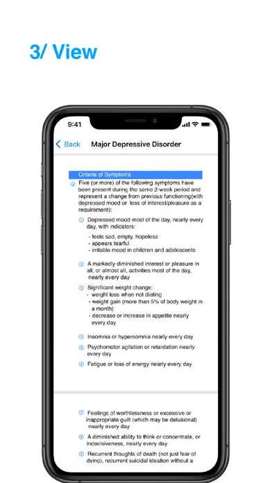 Tangkapan skrin Psychological Symptom Analyzer