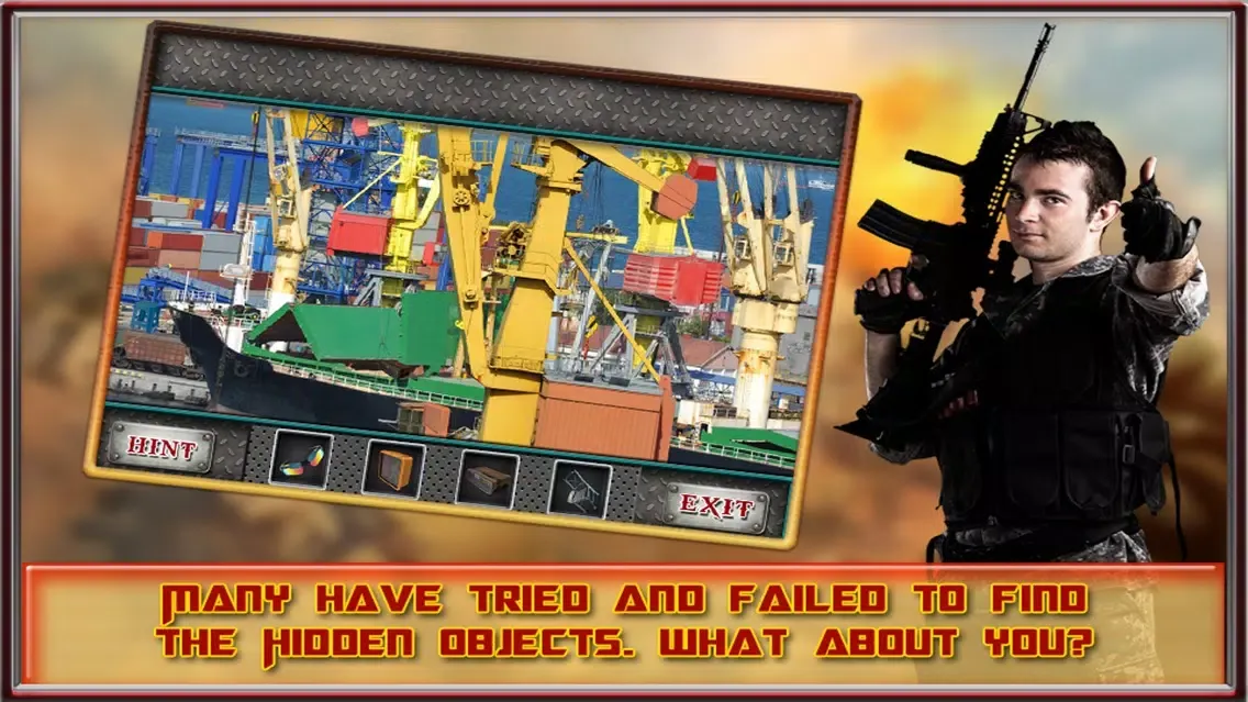 Hidden Objects Game Patriot 스크린샷