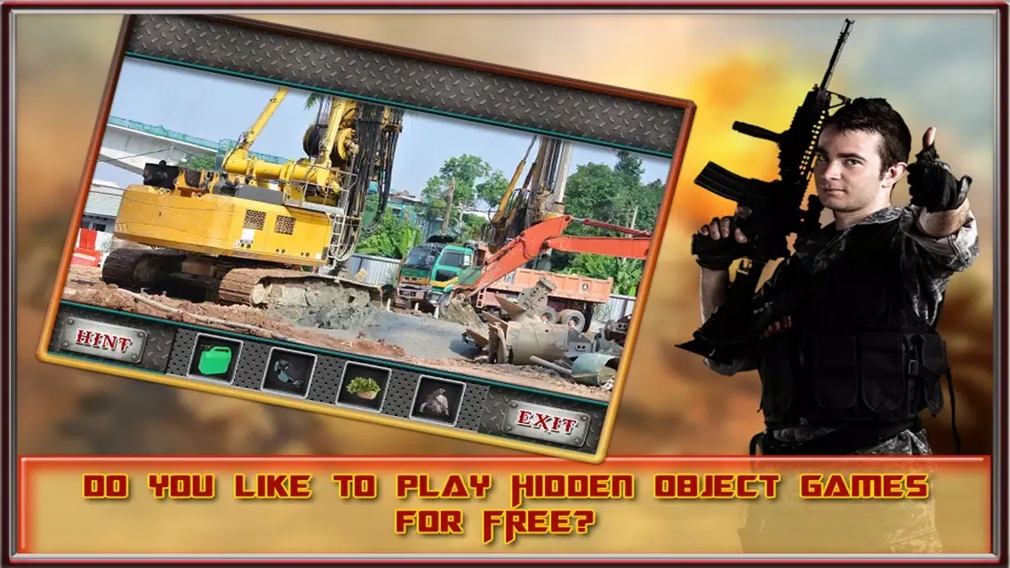 Hidden Objects Game Patriot 스크린샷