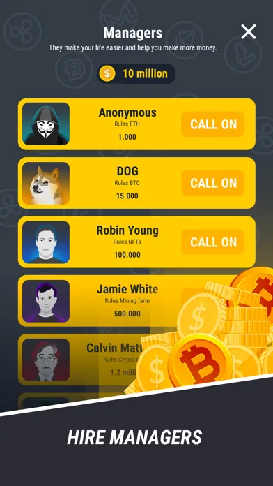 Ảnh chụp màn hình của Crypto Miner Tycoon