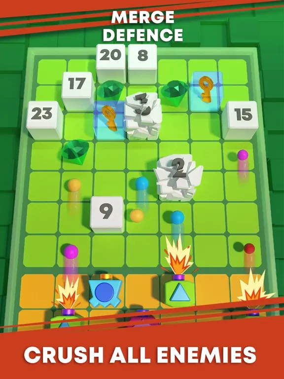 Capturas de tela do Merge Defense Adventure iPad 