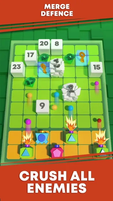 Capturas de tela do Merge Defense Adventure