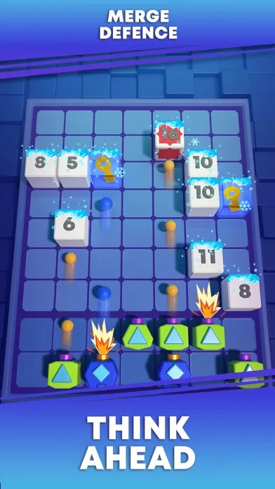 Capturas de tela do Merge Defense Adventure
