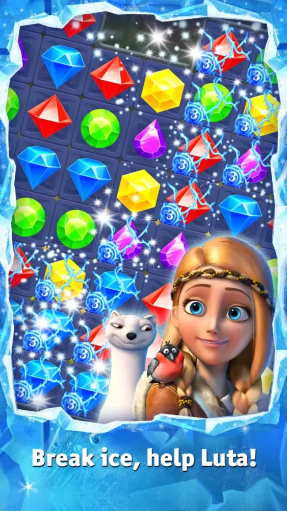 ภาพหน้าจอของ Snow Queen 2: Bird and Weasel
