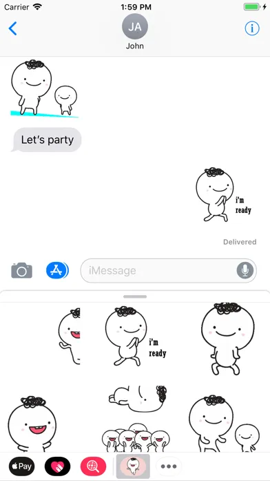 Dancing Boy Animated Stickers Screenshots