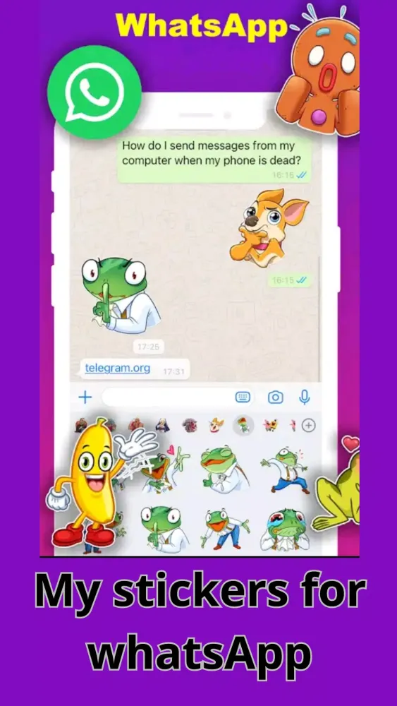 ภาพหน้าจอของ My stickers-stiker maker