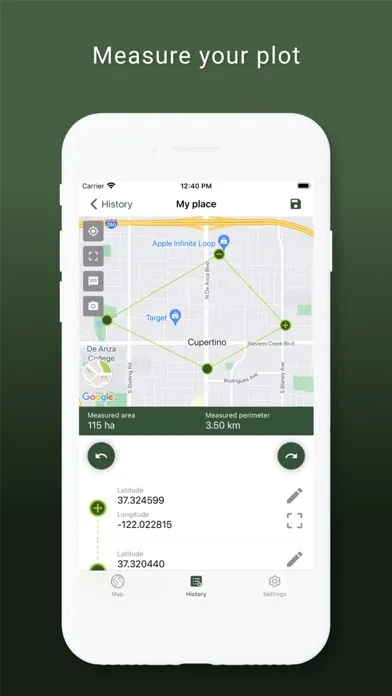 My GPS Area Calculator应用截图