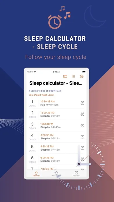 Sleep Cycle - Sleep Calculator স্ক্রিনশট