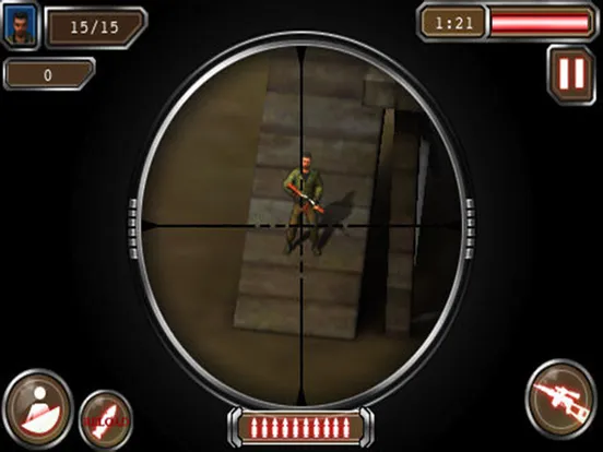 Sniper 3D Hero - Free Sniper 3D Shooter Games iPad 应用截图